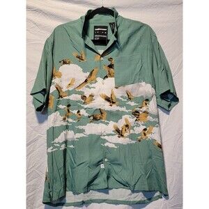 The Hundreds Vultures Short Sleeve Woven Button Down NWT
